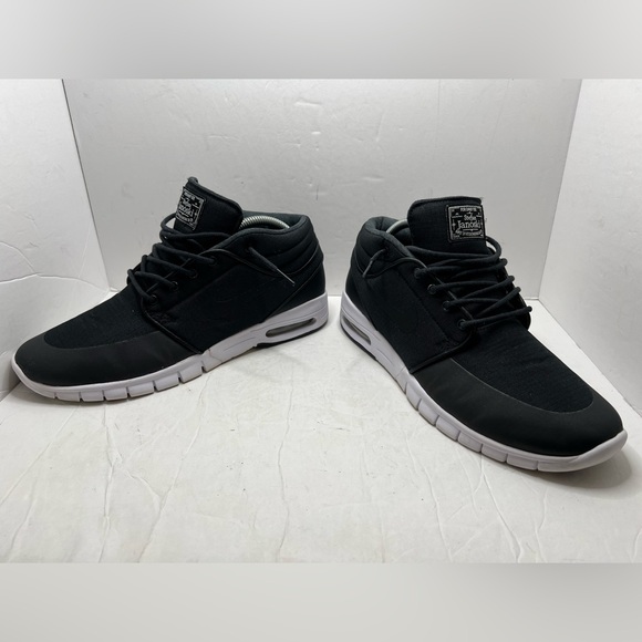 Nike SB Stefan Janoski Max 807507-001 Black Anthracite Shoes Sneakers Size 9.5 - Picture 4 of 11